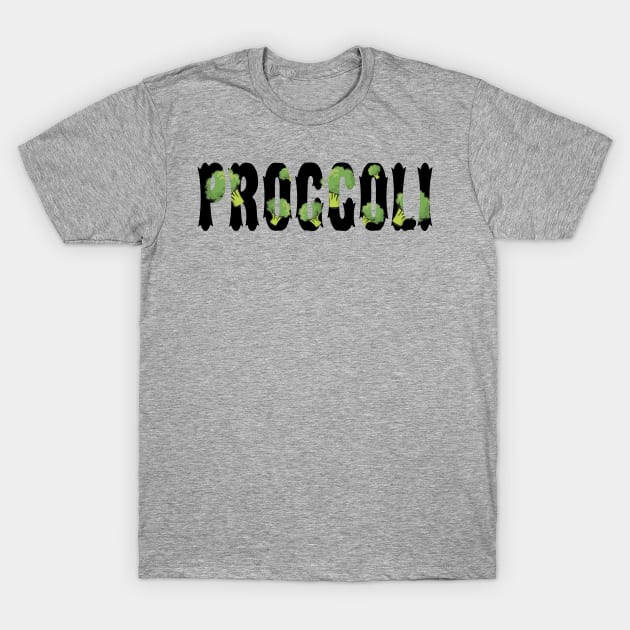 Proggolli - broccoli vegetarian, veggie birthday gift shirt T-Shirt by KAOZ